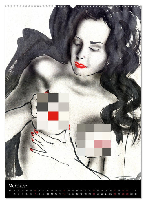 Burlesque - Quickies von Sara Horwath, der Klassiker (CALVENDO Wandkalender 2027)