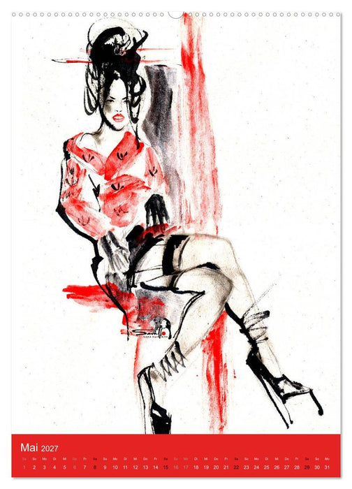 Burlesque - Quickies von Sara Horwath, der Klassiker (CALVENDO Wandkalender 2027)