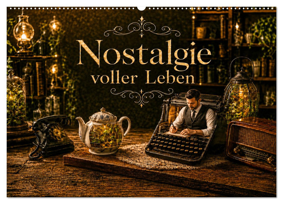 Nostalgie voller Leben (CALVENDO Wandkalender 2027)