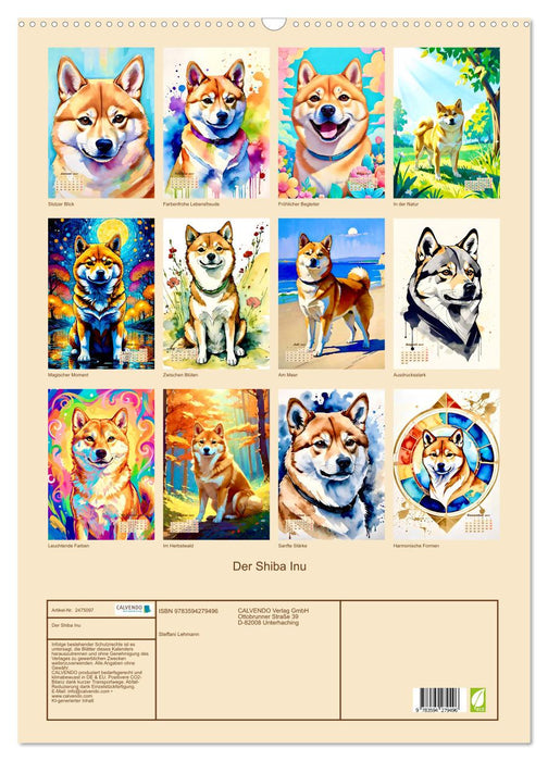 Der Shiba Inu (CALVENDO Wandkalender 2027)