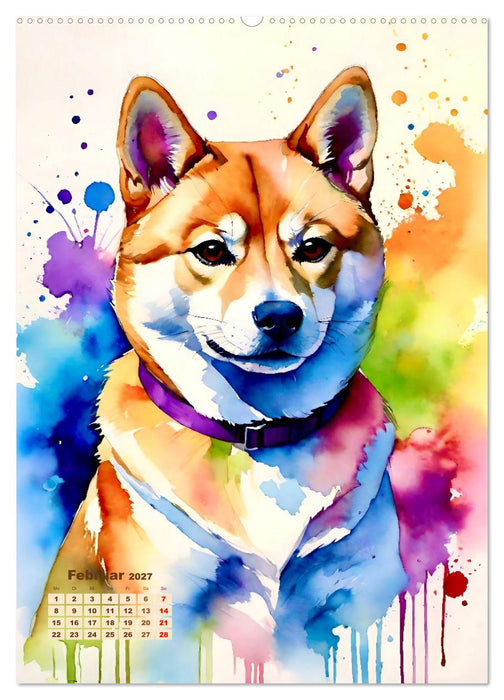 Der Shiba Inu (CALVENDO Premium Wandkalender 2027)