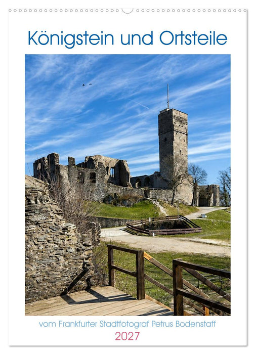 Königstein und Ortsteile (CALVENDO Wandkalender 2027)