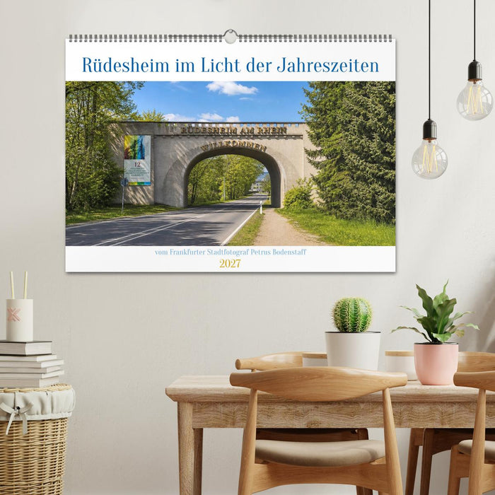 Rüdesheim im Licht der Jahreszeiten (CALVENDO Wandkalender 2027)
