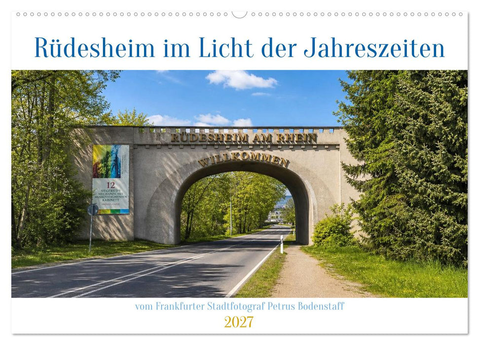 Rüdesheim im Licht der Jahreszeiten (CALVENDO Wandkalender 2027)