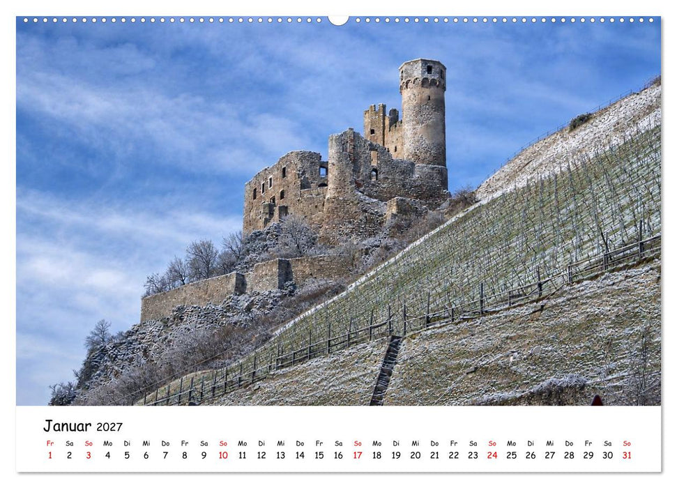 Rüdesheim im Licht der Jahreszeiten (CALVENDO Wandkalender 2027)