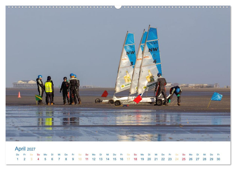 Sankt Peter-Ording - Strände, Dünen, Weite (CALVENDO Wandkalender 2027)