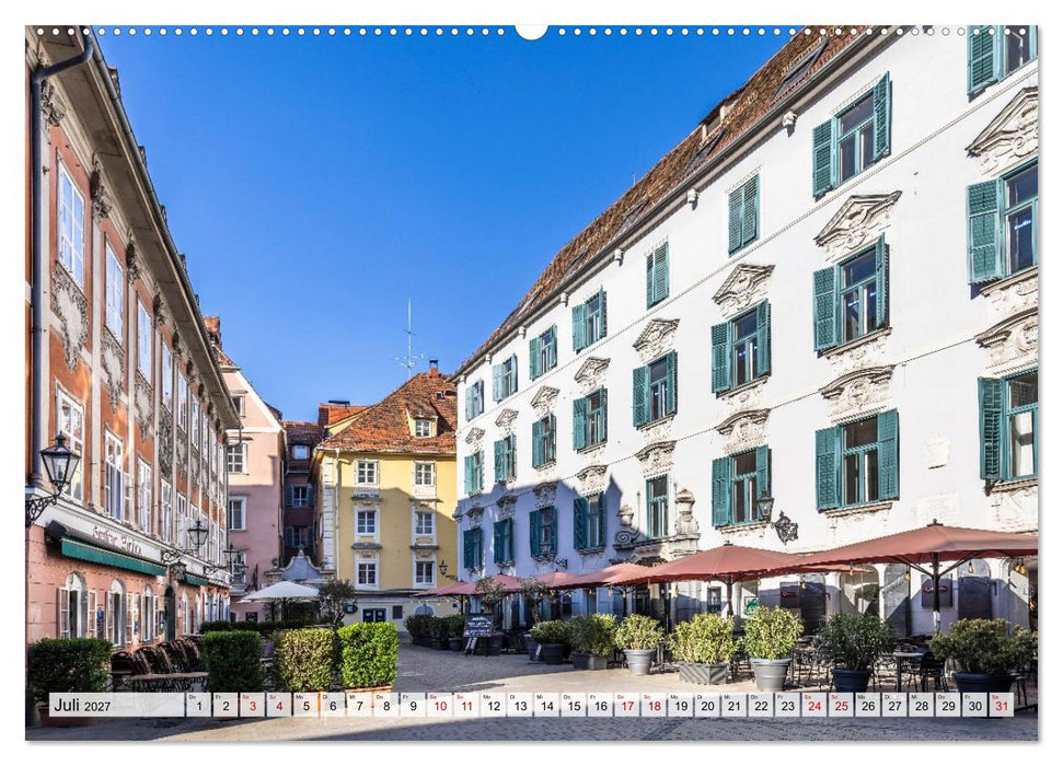 Graz - Beeindruckende Stadtimpressionen (CALVENDO Premium Wandkalender 2027)
