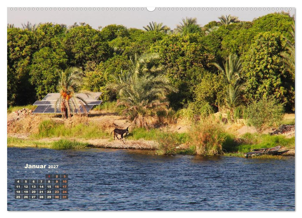 Ägypten - Landschaften entlang des Nils (CALVENDO Wandkalender 2027)