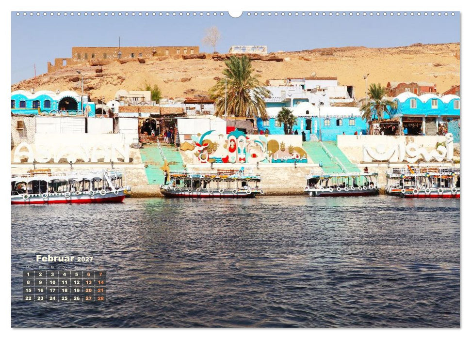 Ägypten - Landschaften entlang des Nils (CALVENDO Wandkalender 2027)