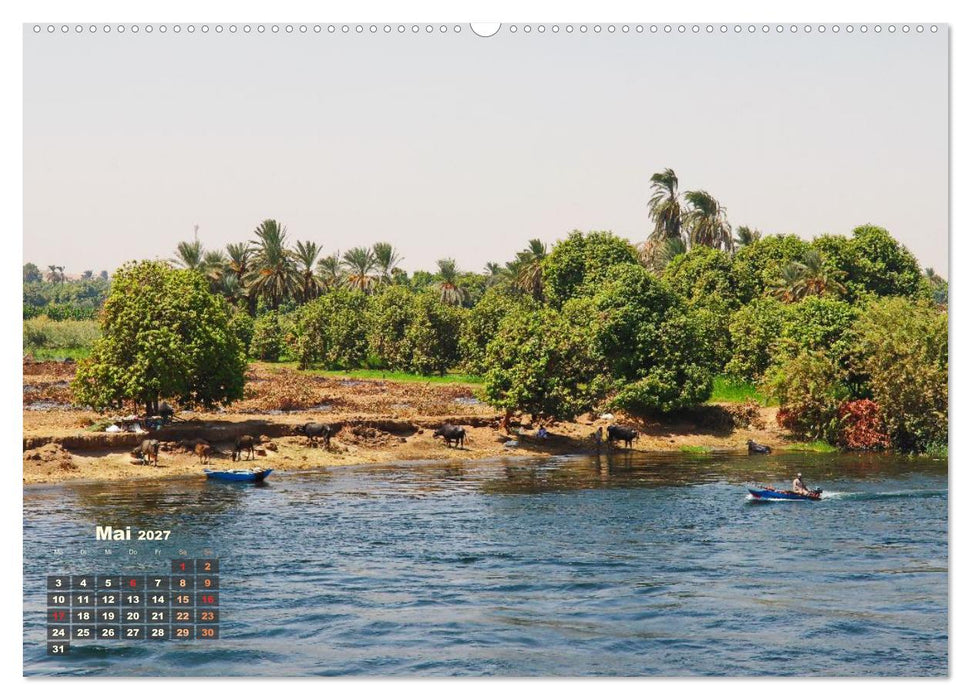 Ägypten - Landschaften entlang des Nils (CALVENDO Wandkalender 2027)