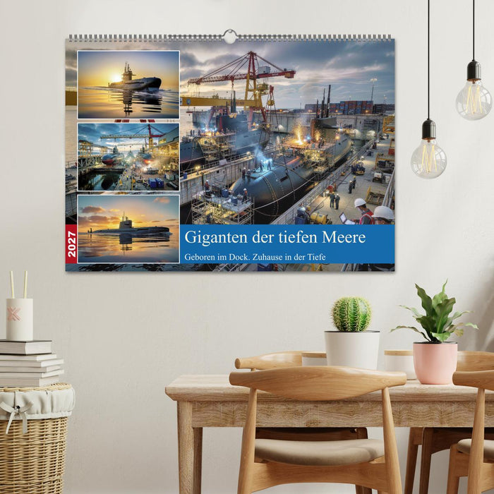 Giganten der tiefen Meere (CALVENDO Wandkalender 2027)