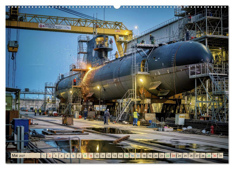 Giganten der tiefen Meere (CALVENDO Wandkalender 2027)