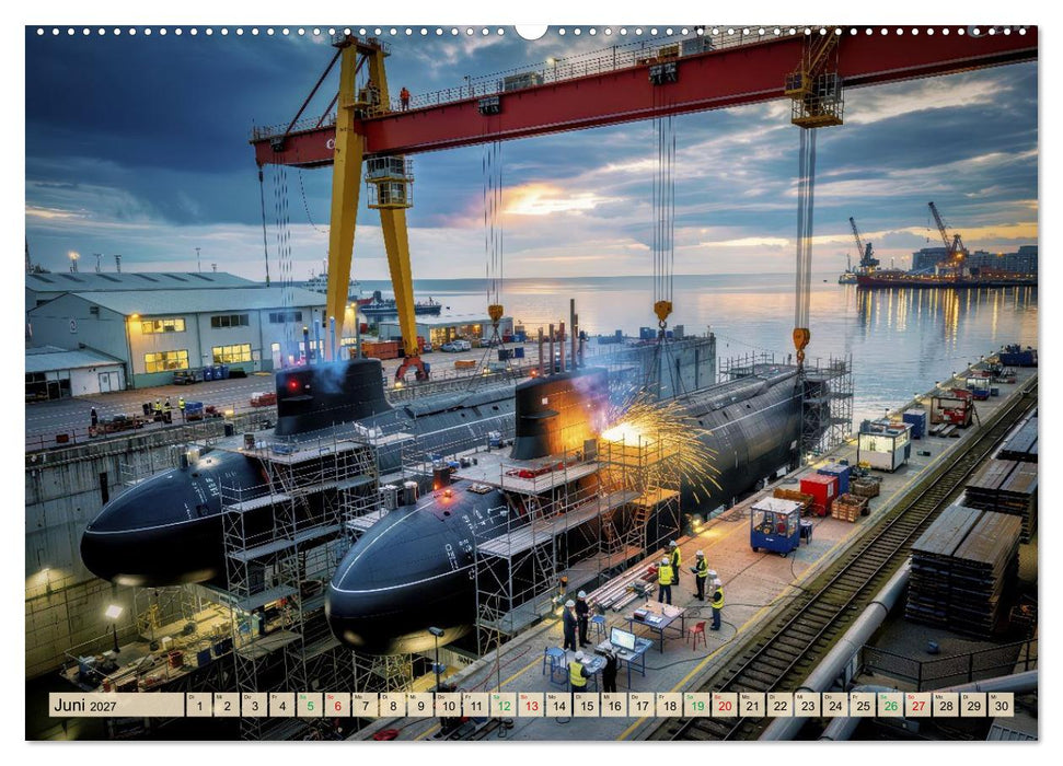 Giganten der tiefen Meere (CALVENDO Wandkalender 2027)