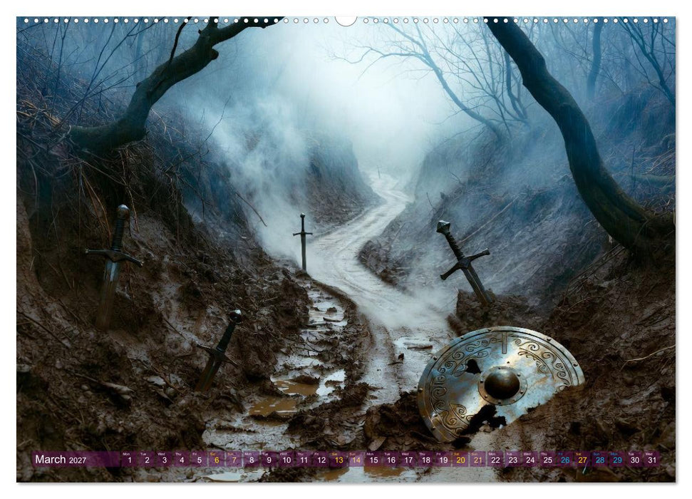 Dark Celtic Metal (CALVENDO Premium-Calendar 2027)