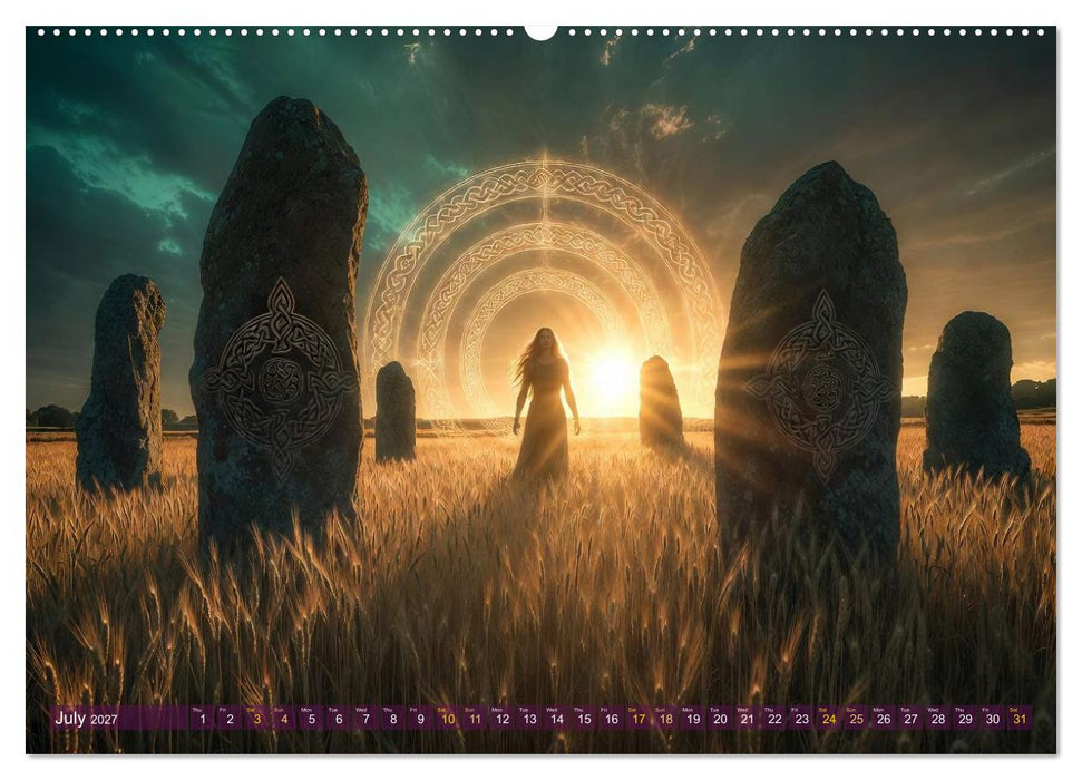 Dark Celtic Metal (CALVENDO Premium-Calendar 2027)