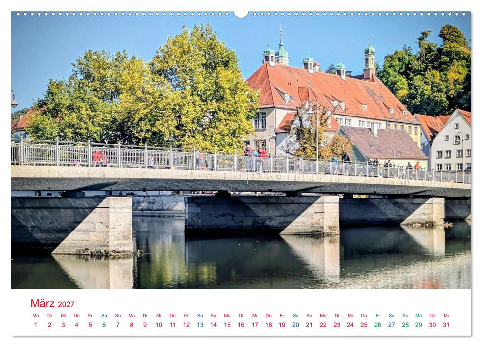 Hier fühle ich mich zuhause - Landsberg am Lech und Ammersee (CALVENDO Premium Wandkalender 2027)