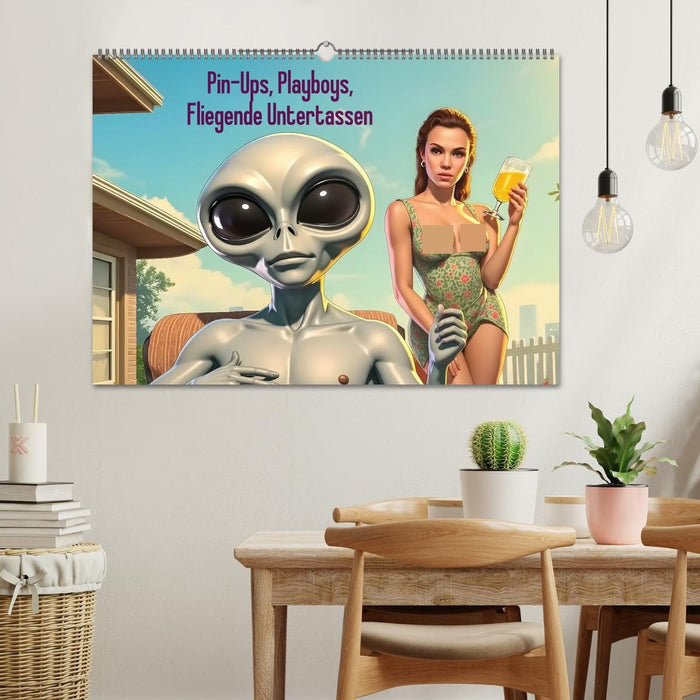 Pin-Ups, Playboys, Fliegende Untertassen (CALVENDO Wandkalender 2027)