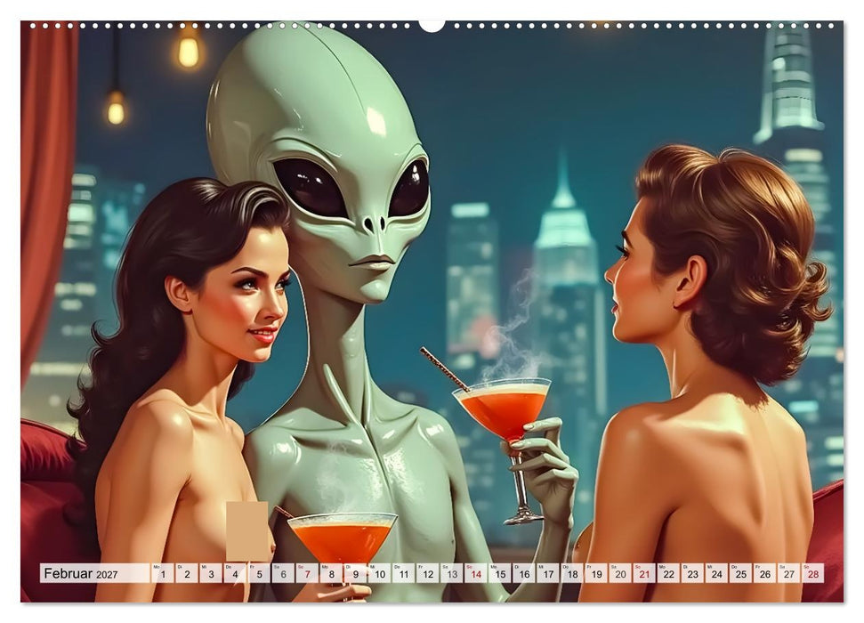 Pin-Ups, Playboys, Fliegende Untertassen (CALVENDO Wandkalender 2027)