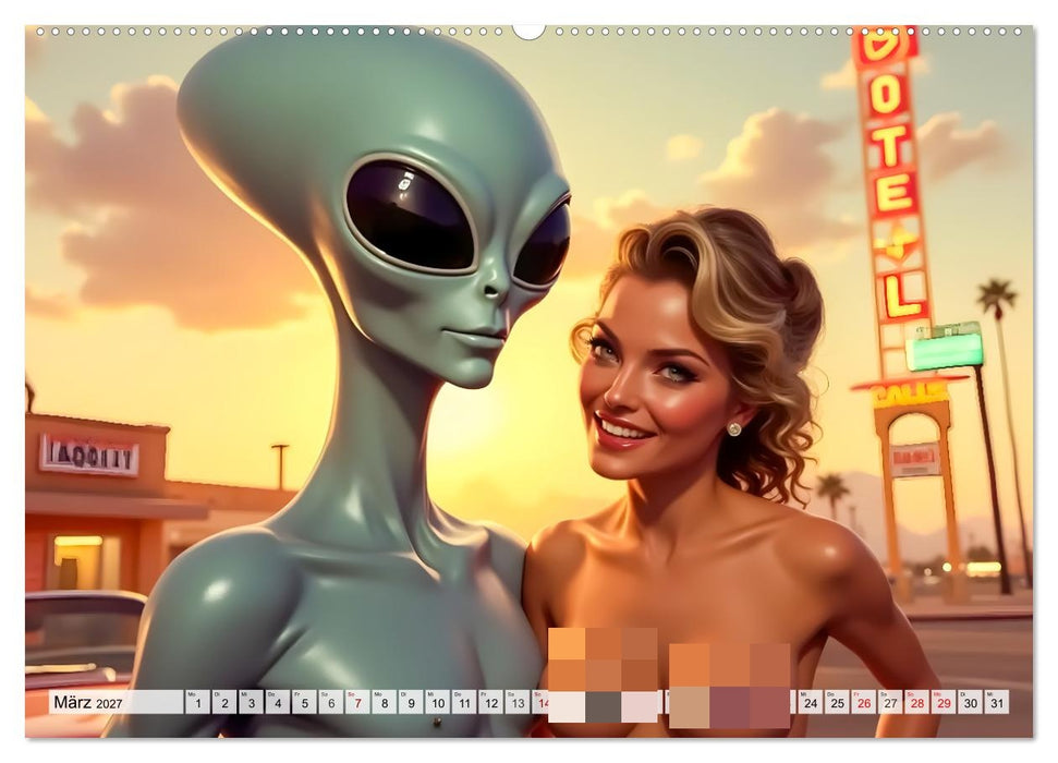 Pin-Ups, Playboys, Fliegende Untertassen (CALVENDO Wandkalender 2027)