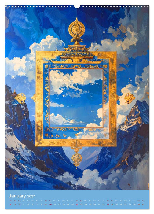 Himalayan Buddhism (CALVENDO Monthly Calendar 2027)