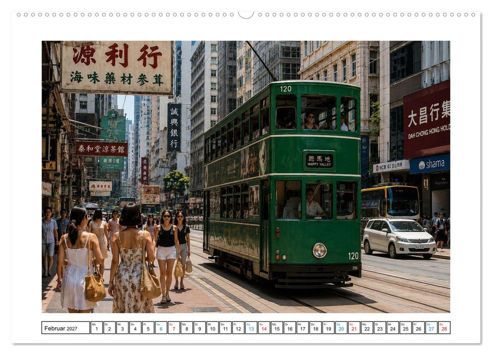 Mit der Tram unterwegs (CALVENDO Wandkalender 2027)