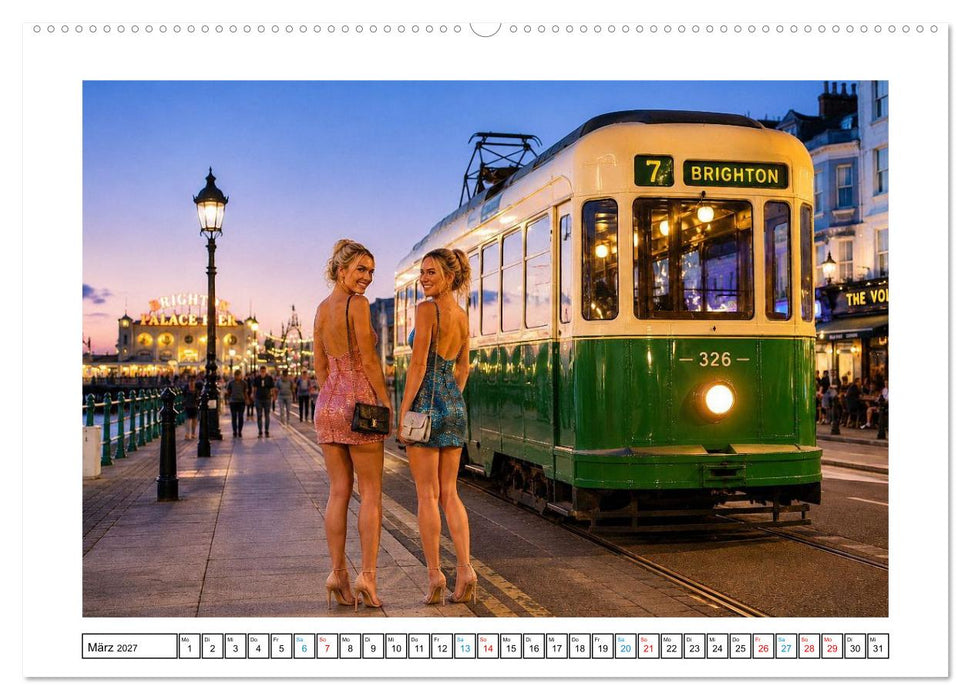 Mit der Tram unterwegs (CALVENDO Wandkalender 2027)