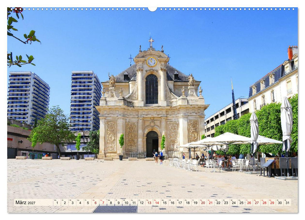 Nancy - Eine Perle Lothringens (CALVENDO Wandkalender 2027)