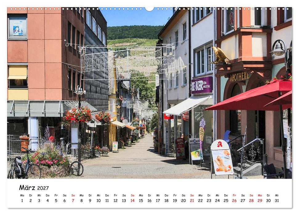 Bingen - Idylle am Rhein (CALVENDO Premium Wandkalender 2027)