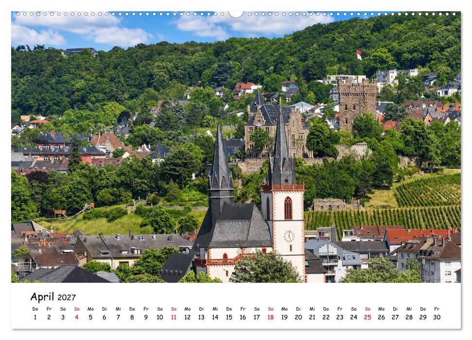 Bingen - Idylle am Rhein (CALVENDO Premium Wandkalender 2027)