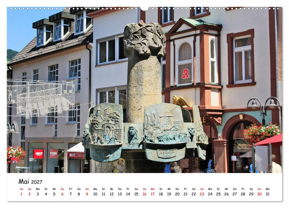 Bingen - Idylle am Rhein (CALVENDO Premium Wandkalender 2027)