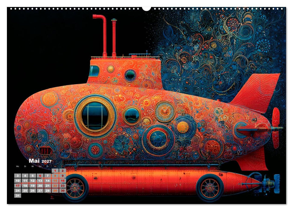 Unterwegs im Blubberland (CALVENDO Wandkalender 2027)