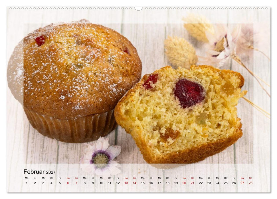 Jeden Monat backen (CALVENDO Premium Wandkalender 2027)