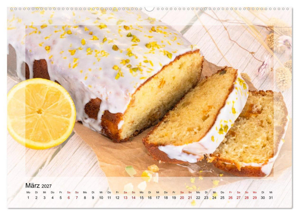 Jeden Monat backen (CALVENDO Premium Wandkalender 2027)