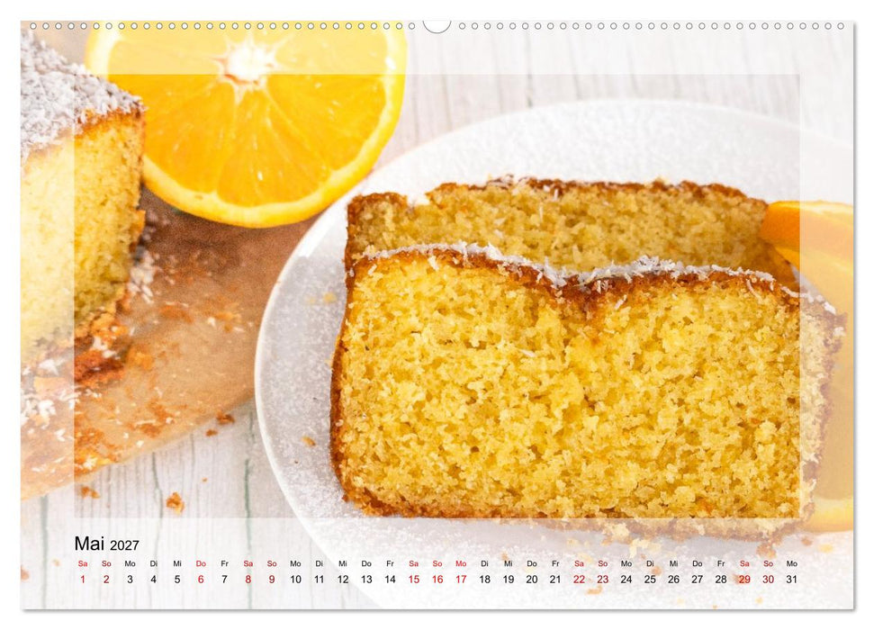 Jeden Monat backen (CALVENDO Premium Wandkalender 2027)
