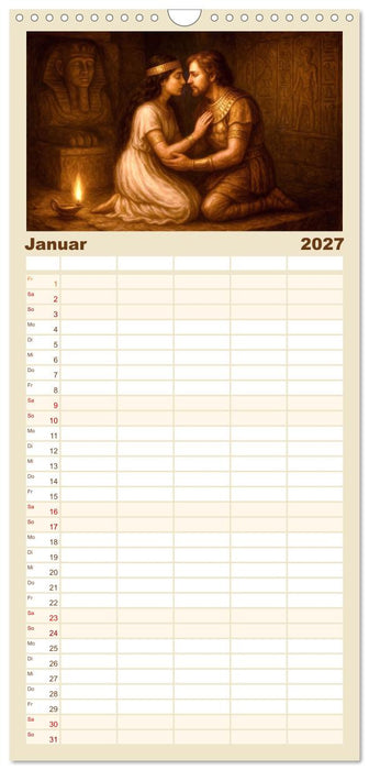 Die berühmtesten Opern der Welt (CALVENDO Familienplaner 2027)