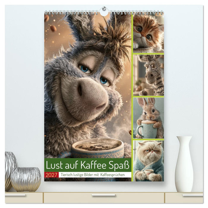 Lust auf Kaffee Spaß (CALVENDO Premium Wandkalender 2027)
