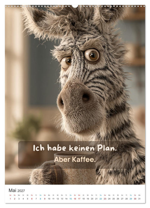 Lust auf Kaffee Spaß (CALVENDO Premium Wandkalender 2027)