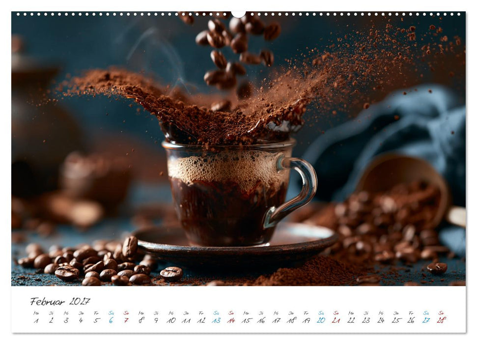 Kaffeeglück (CALVENDO Wandkalender 2027)