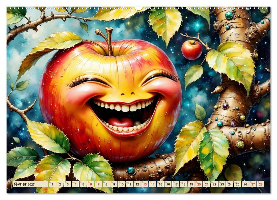 Des vitamines rigolotes (CALVENDO Calendrier mensuel 2027)