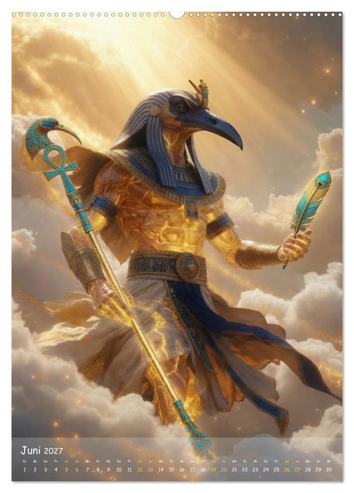 Die Göttlichen Wächter Ägyptens (CALVENDO Premium Wandkalender 2027)