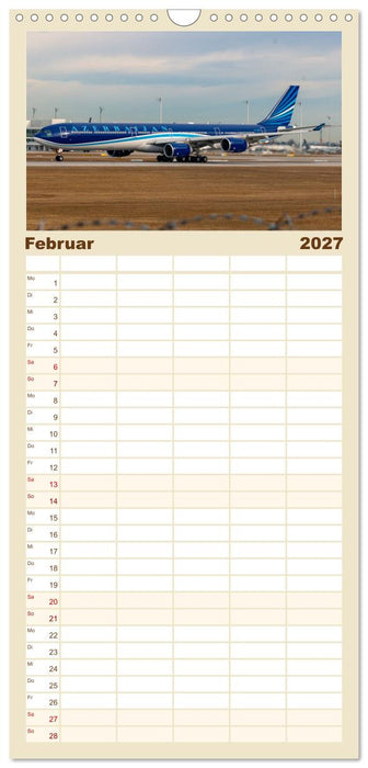 Die Faszination der Quadjets (CALVENDO Familienplaner 2027)