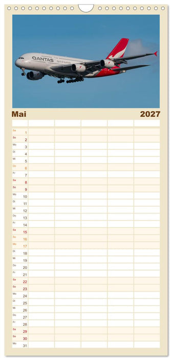 Die Faszination der Quadjets (CALVENDO Familienplaner 2027)