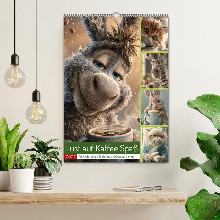 Lust auf Kaffee Spaß (CALVENDO Wandkalender 2027)