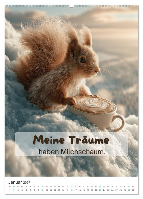 Lust auf Kaffee Spaß (CALVENDO Wandkalender 2027)