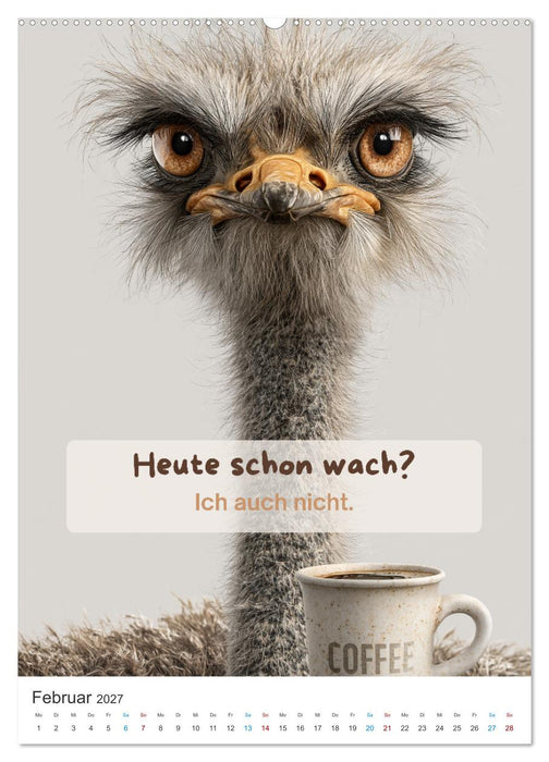 Lust auf Kaffee Spaß (CALVENDO Wandkalender 2027)