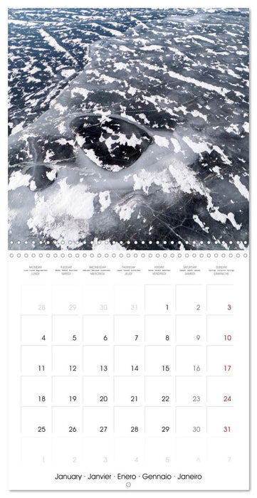 QUÉBEC AU NATUREL (CALVENDO Calendrier mensuel 2027)