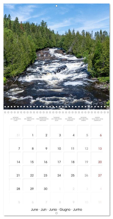 QUÉBEC AU NATUREL (CALVENDO Calendrier mensuel 2027)