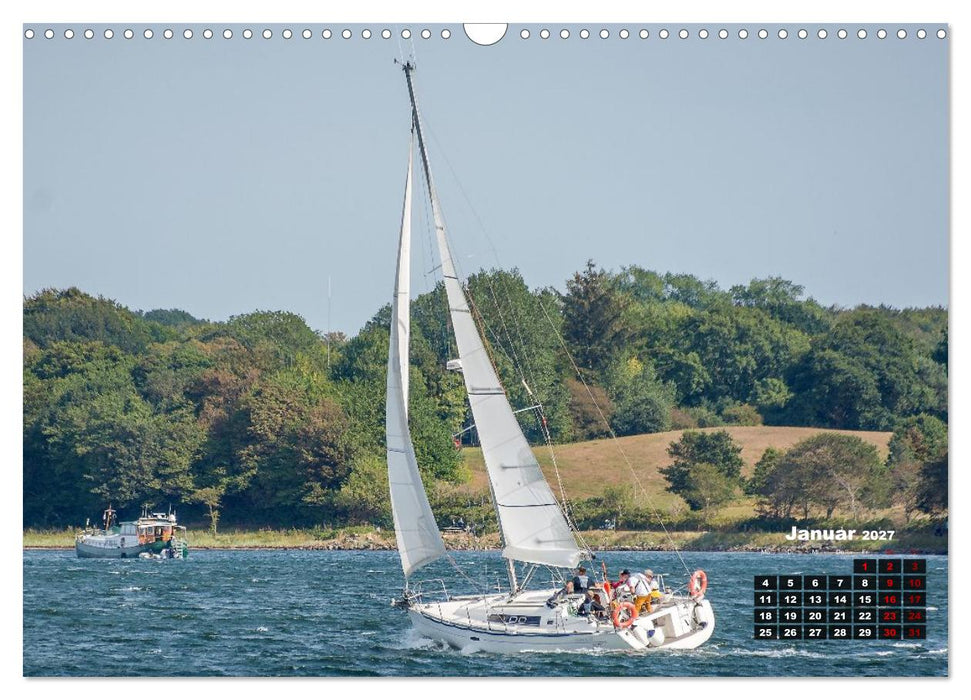 Segelboote - Eleganz in Vollendung (CALVENDO Wandkalender 2027)