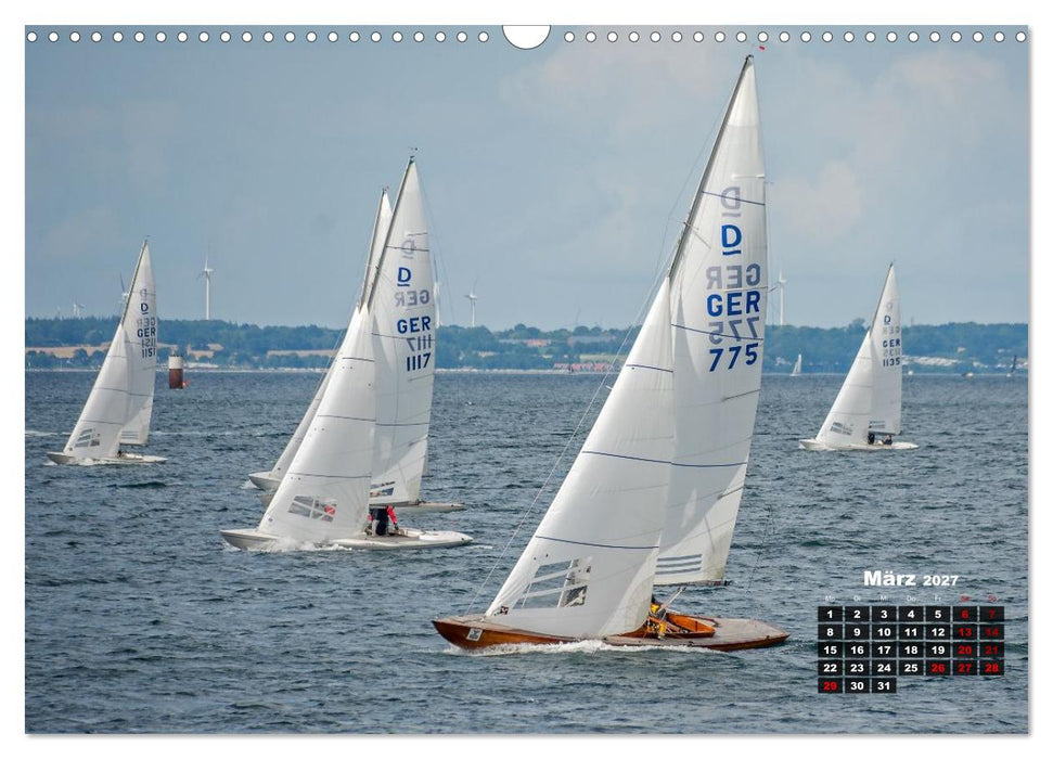 Segelboote - Eleganz in Vollendung (CALVENDO Wandkalender 2027)