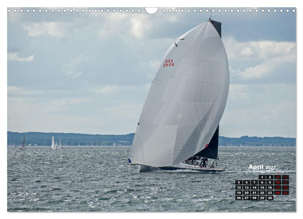 Segelboote - Eleganz in Vollendung (CALVENDO Wandkalender 2027)